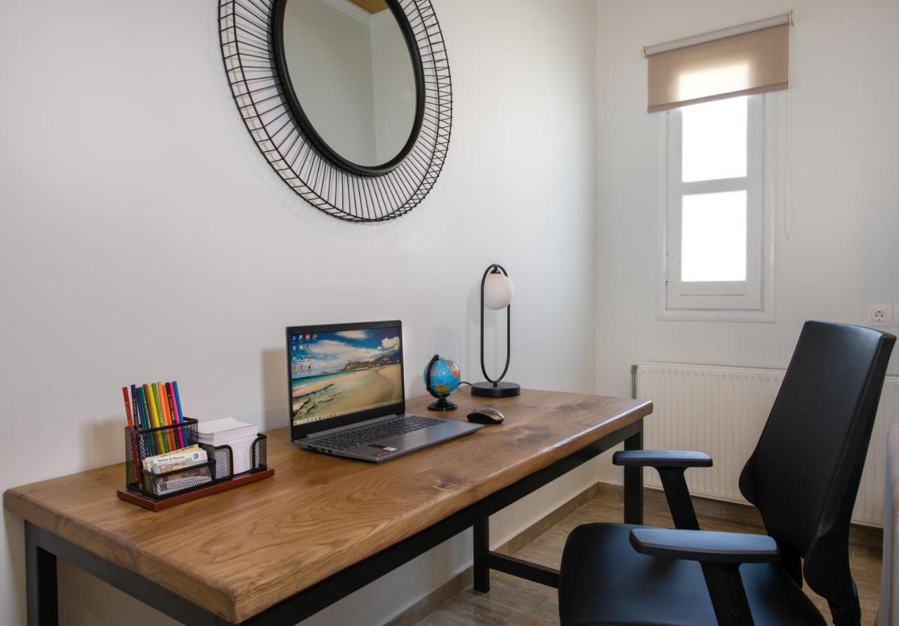 G & E Apartment 基萨莫斯 外观 照片