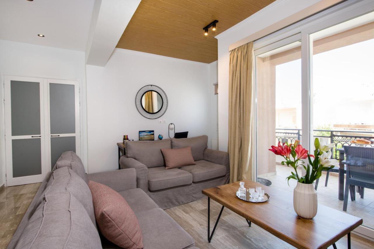 G & E Apartment 基萨莫斯 外观 照片